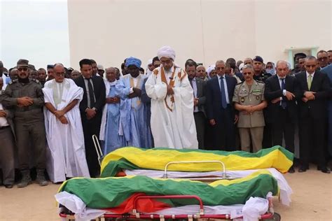 تشيع الجنازة للاغوين في موريتانيا